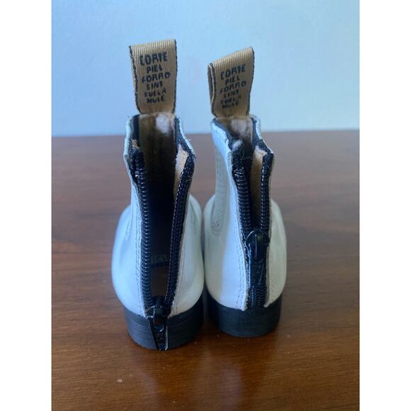 Frayeri Kids Toddler/ Baby Boots White Sz 5 USA - Picture 4 of 5